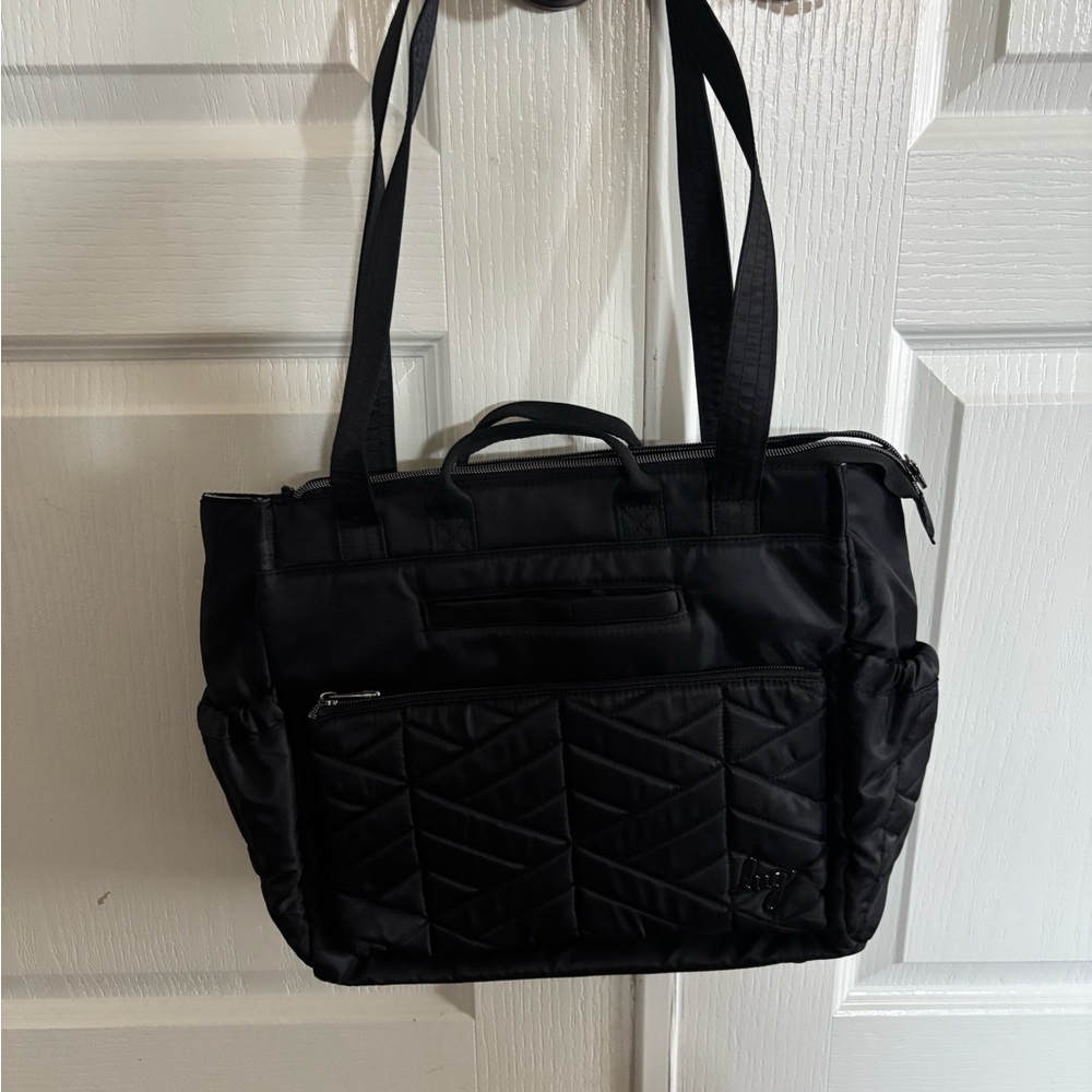 Lug Soprano- Black Quilted Tote Bag